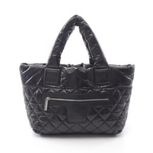 Chanel Coco Cocoon tote bag leather black